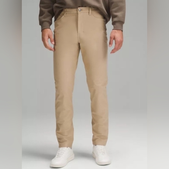lululemon athletica Other - Lululemon ABC Classic-Fit Tan Pants